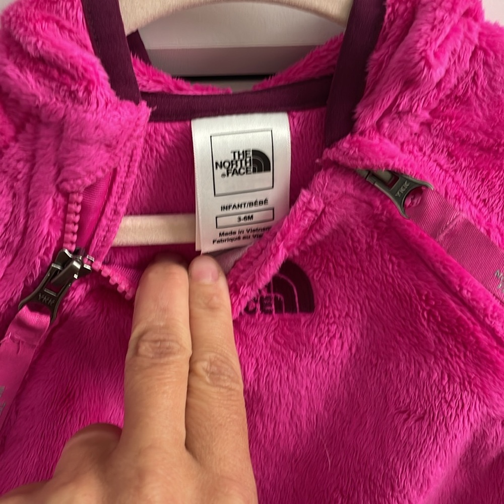 The North Face 3-6 Month Winter Fleece Bunting Suit - Picture 3 of 7